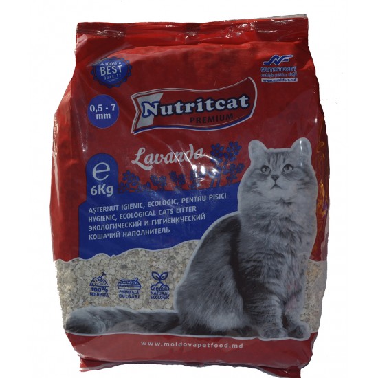 Nutritcat Premium Asternut pentru pisici (granule mari) 6 kg